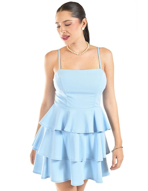 Vestido corto casual para mujer 1