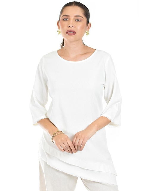 Blusa manga 3/4 para mujer 1