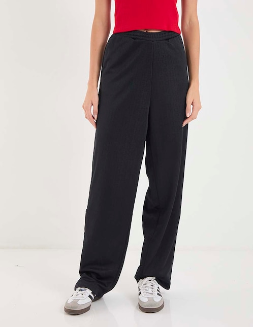 Pants straight Hugo Blue con elástico para mujer