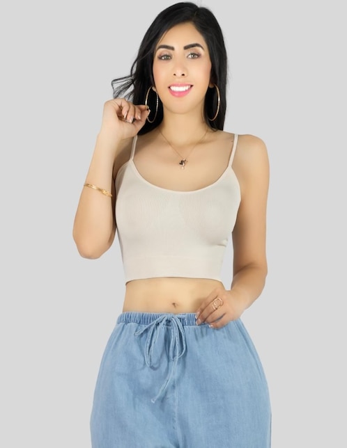 Set top Malabis escote cuadrdo tirante ajustable