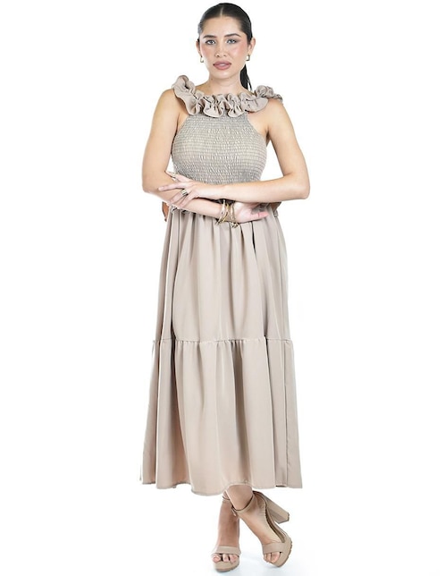 Vestido largo casual para mujer 1