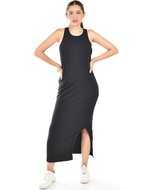 Vestido largo casual para mujer 1