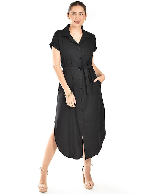 Vestido midi casual para mujer 1