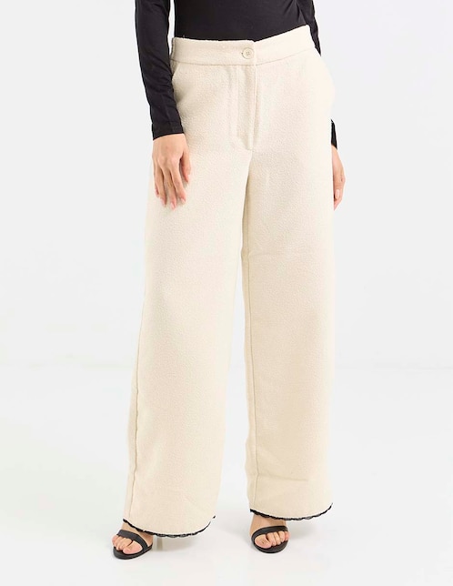 Pantalón relaxed Pieces amplio para mujer