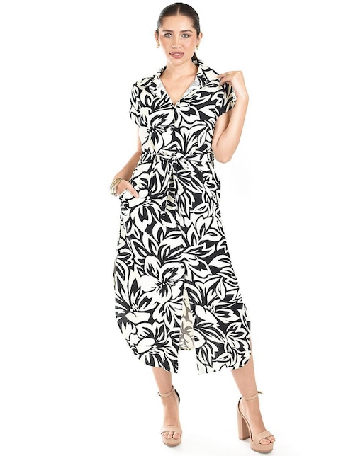 Vestido midi casual para mujer 1