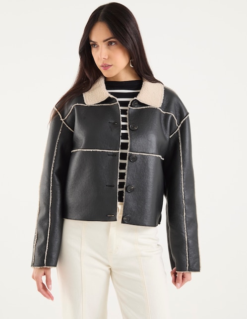 STEVE MADDEN Chamarra casual Steve Madden para mujer