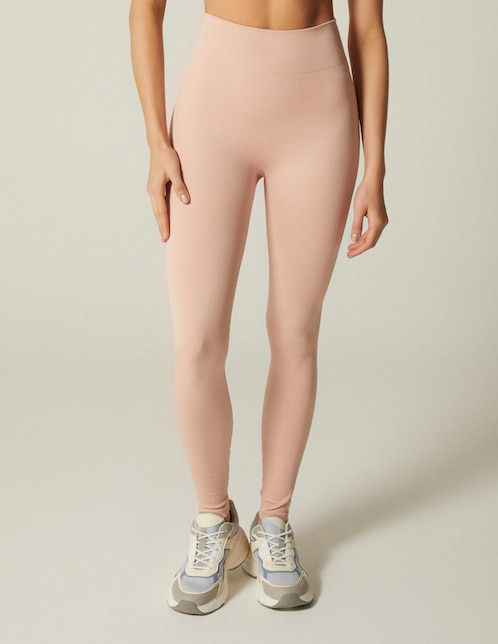 Legging cintura alta con elástico para mujer Legging cintura alta con elástico para mujer