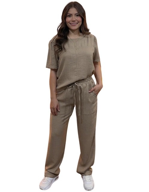 Conjunto casual Yaretni Moda para mujer 2 piezas
