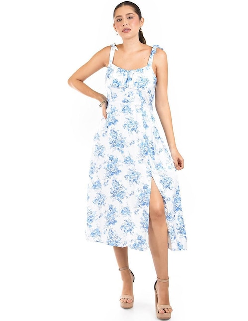 Vestido midi casual Roman Fashion para mujer
