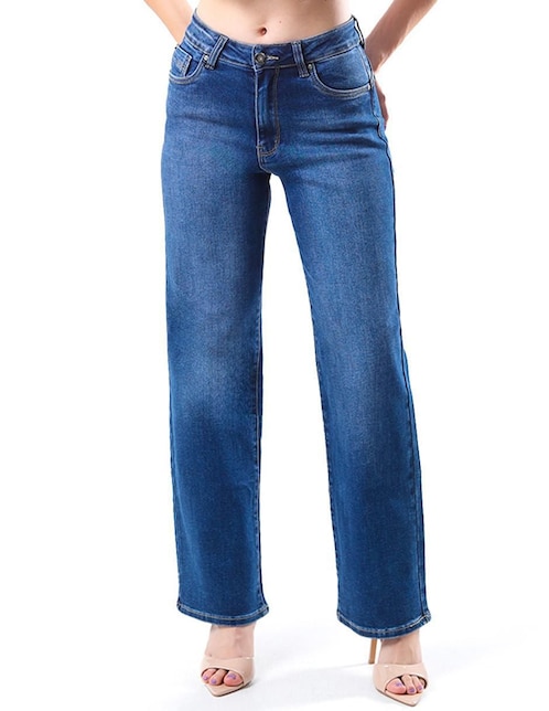 Jeans straight Roman Fashion para mujer
