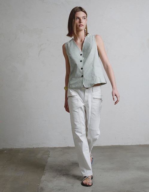 Jeans straight Renatta&Go para mujer