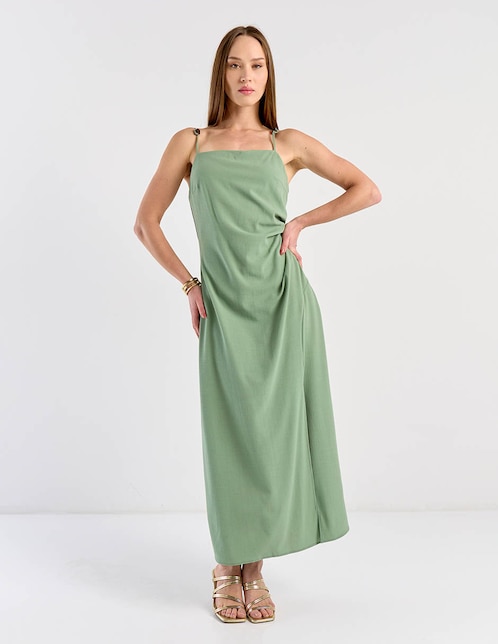 Vestido largo casual para mujer 1