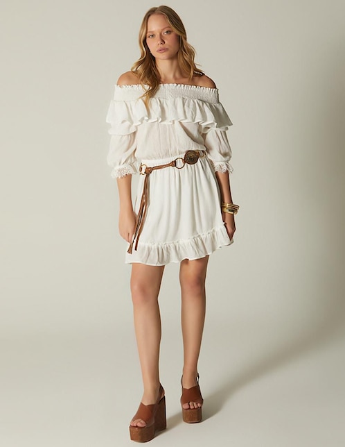 Vestido corto casual para mujer 1