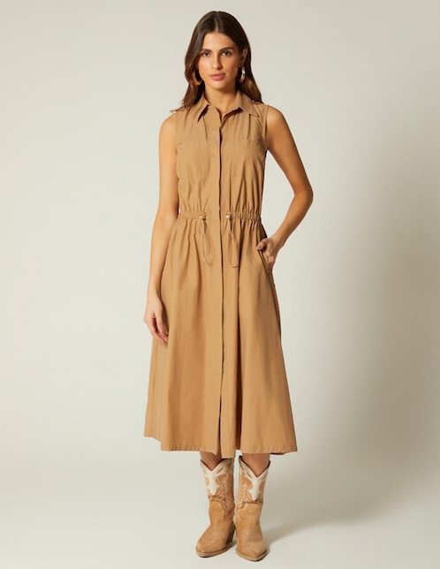 Vestido midi casual para mujer 1