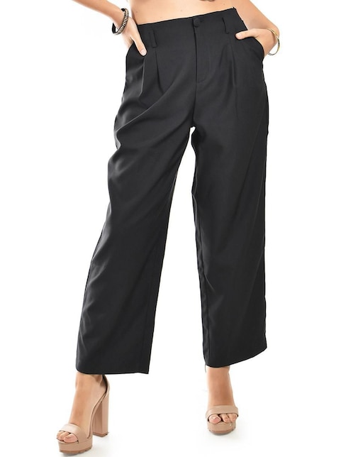 Pantalón de vestir Roman Fashion straight para mujer