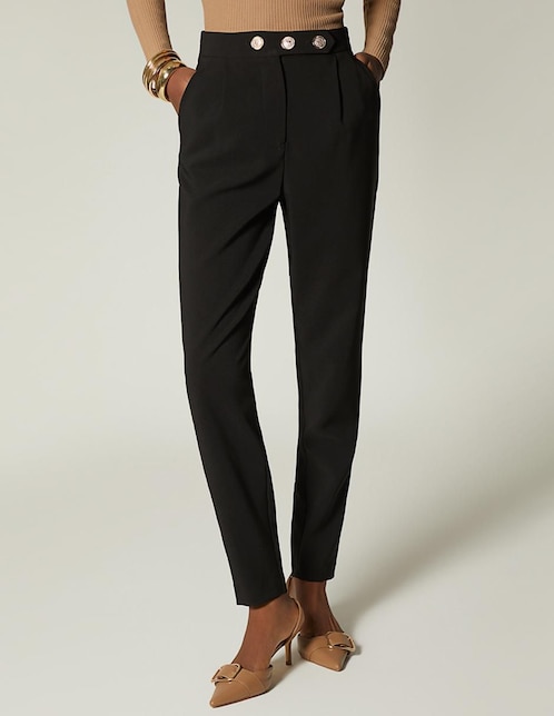 Pantalón chino slim para mujer Pantalón chino slim para mujer