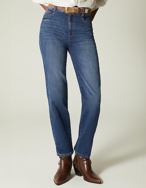 Jeans straight Studio F para mujer