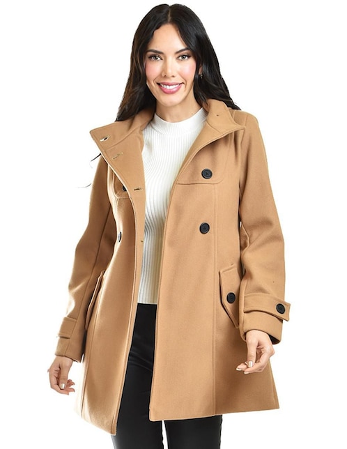 Abrigo Roman Fashion abierto para mujer