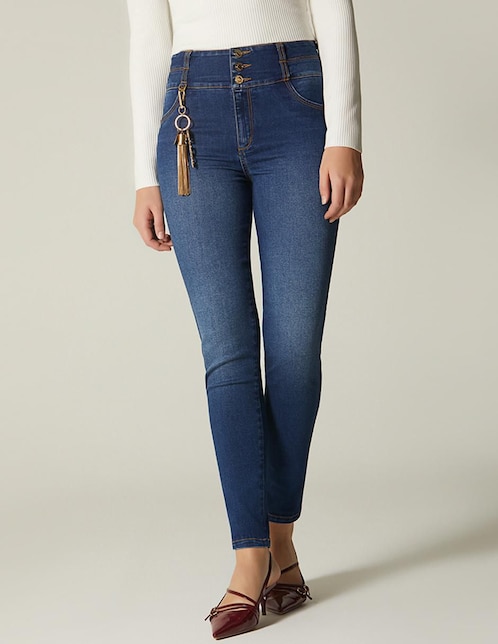 Jeans ultra skinny Studio F para mujer