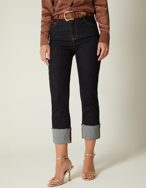 Jeans capri skinny Studio F para mujer