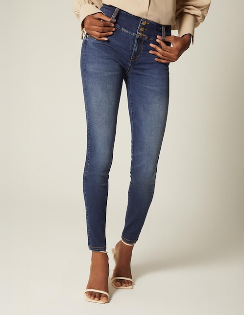 Jeans ultra slim para mujer