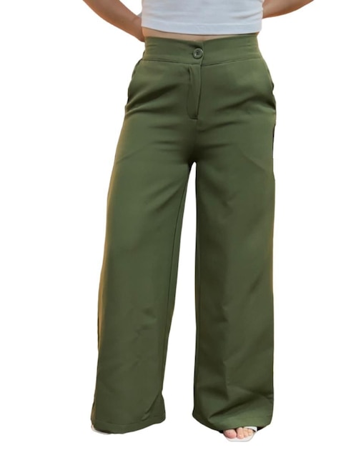 Pantalón de vestir amplio para mujer Pantalón de vestir amplio para mujer