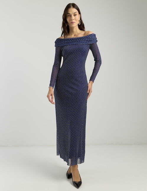 Vestido largo casual para mujer 1