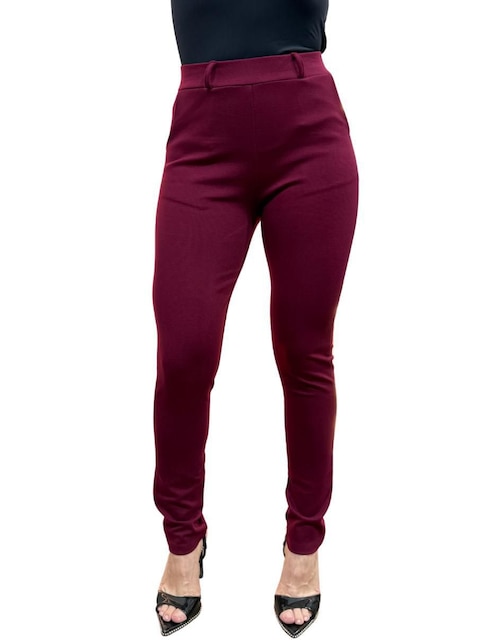 Legging a la cintura alta con elástico para mujer 1