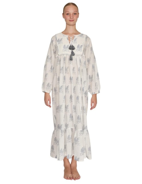 Vestido largo casual Monica Wanatabe Invierno para mujer