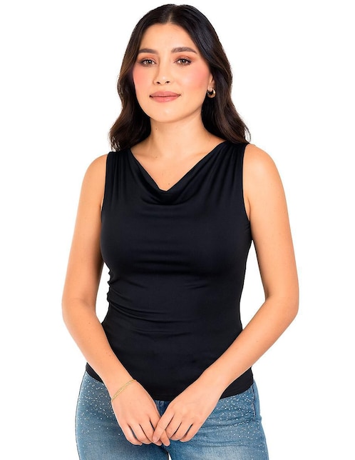 Blusa sin manga para mujer 1