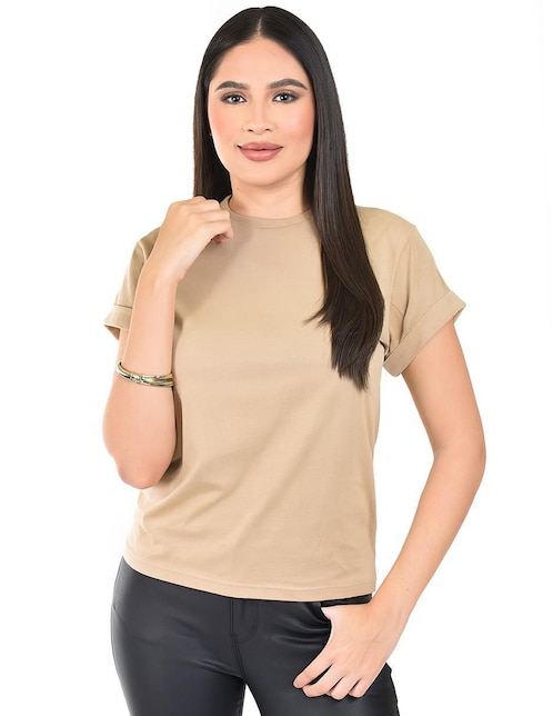 Blusa manga corta para mujer 1