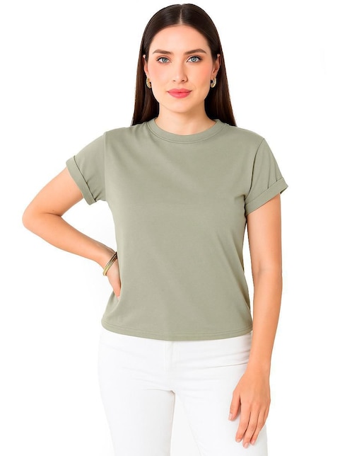 Blusa manga corta para mujer 1