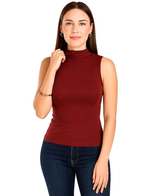 Blusa sin manga para mujer 1