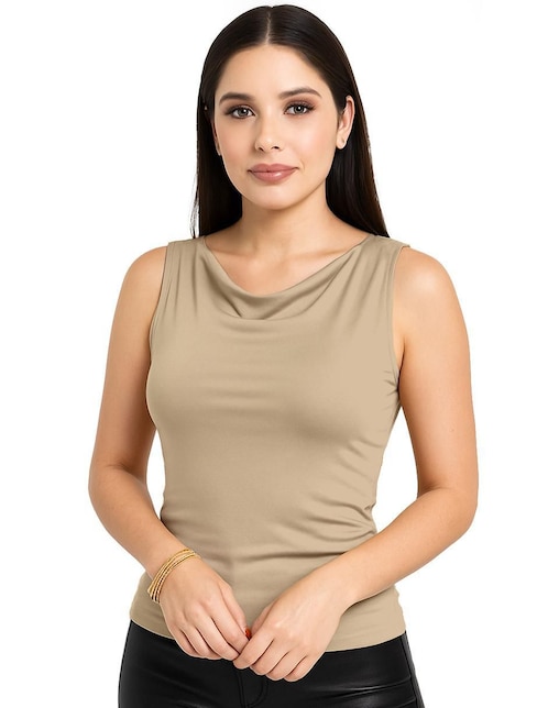 Blusa sin manga para mujer 1