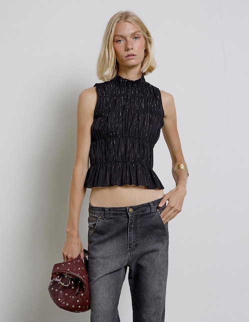 Top cuello redondo 1