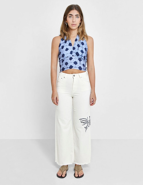 Pantalón flare para mujer 1