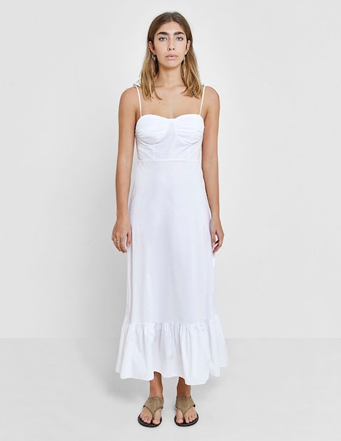 Vestido largo casual Naelle para mujer