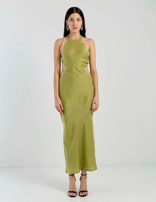 Vestido crop de fiesta 1
