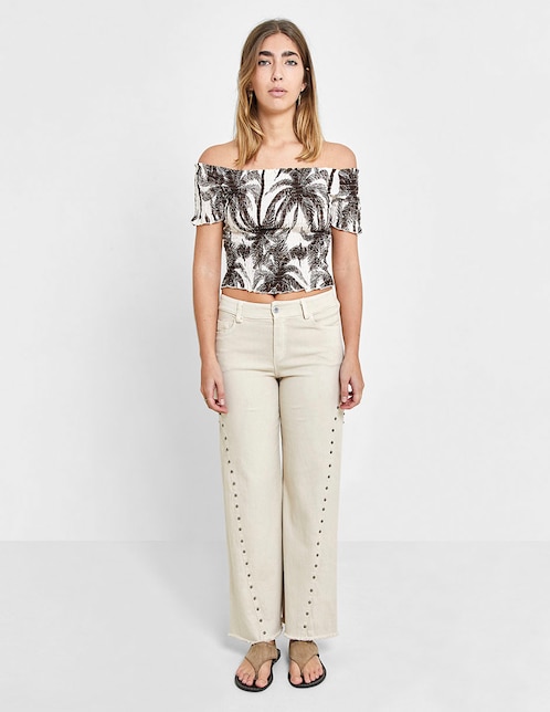 Pantalón straight para mujer 1