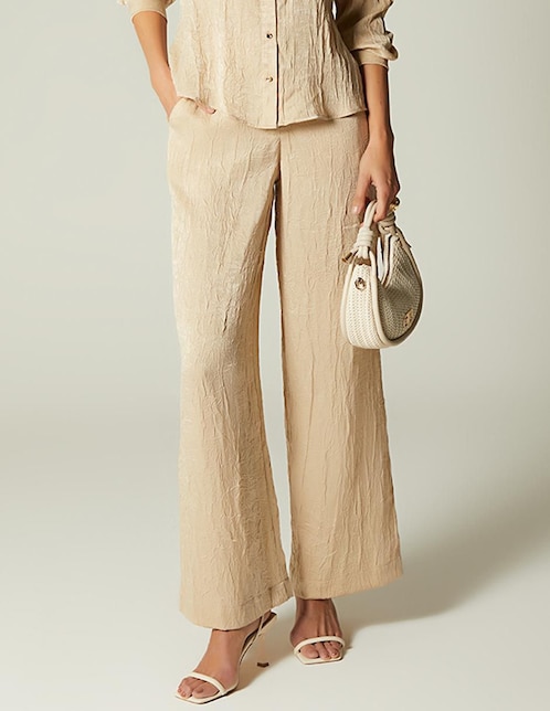 Pantalón relaxed Studio F amplio para mujer