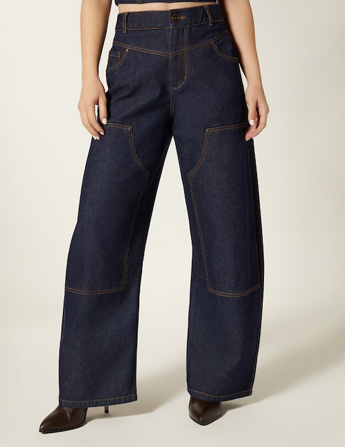 Jeans barrel Set Barril para mujer 1