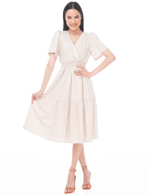 Vestido midi casual para mujer 1