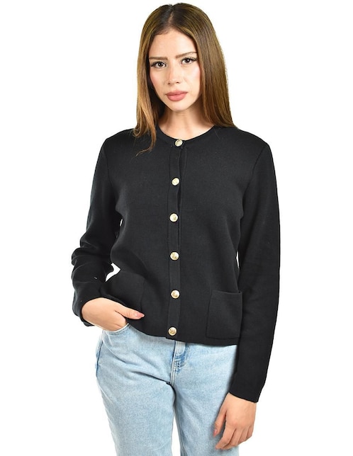 Suéter Roman Fashion cuello redondo para mujer