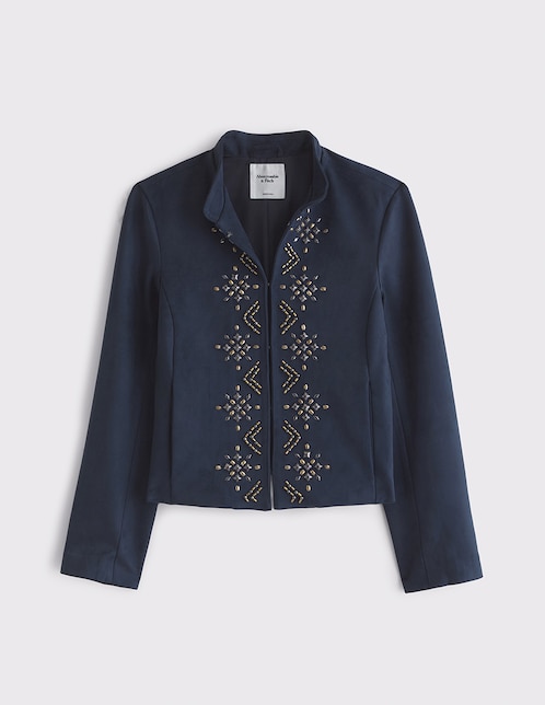 Saco casual Abercrombie & Fitch para mujer