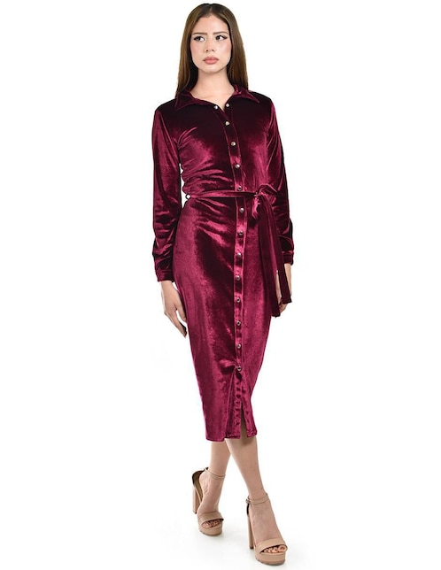 Vestido midi formal para mujer 1