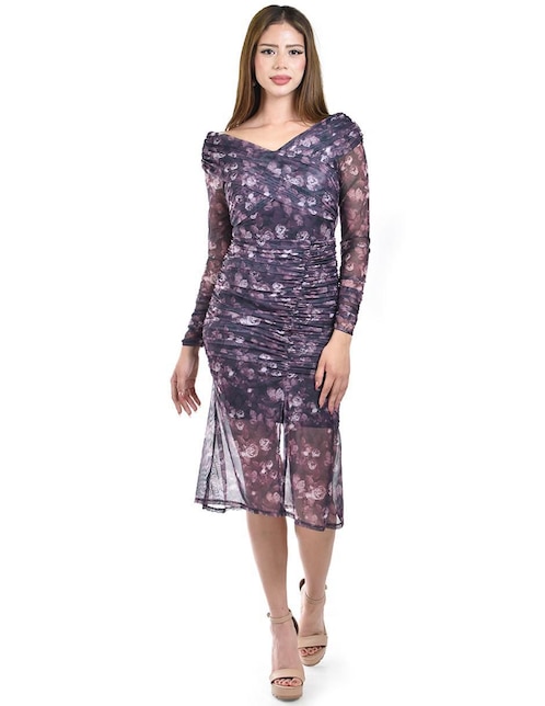 Vestido midi casual para mujer 1