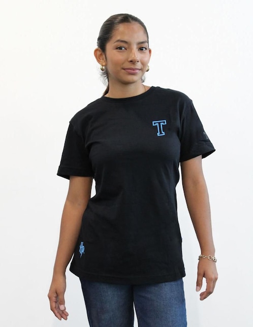 Playera manga corta Ravenclaw cuello redondo para mujer 1
