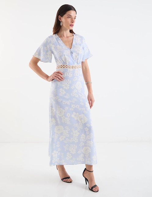 Vestido largo casual Petite Studio para mujer