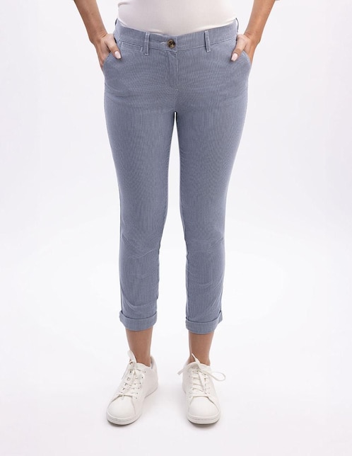 Pantalón chino Nautica slim para mujer