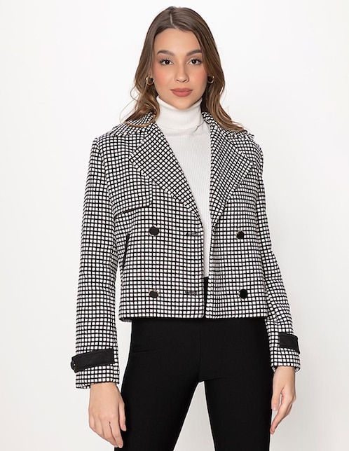 Abrigo Studio F regular para mujer